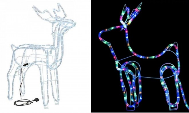 Karácsonyi LED Rénszarvas 60 cm