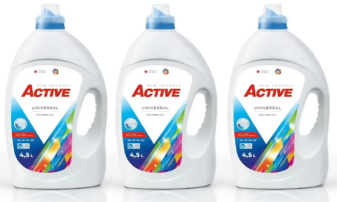 3X4,5L Active Univerzál mosógél