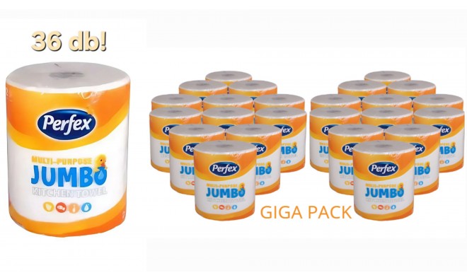 36 db PERFEX JUMBO PAPÍRTÖRLŐ 