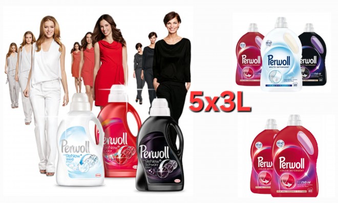 Perwoll Renew Mosósgél Mix 5x3L 