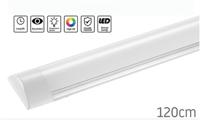 120W mennyezeti LED fénycső 6500K