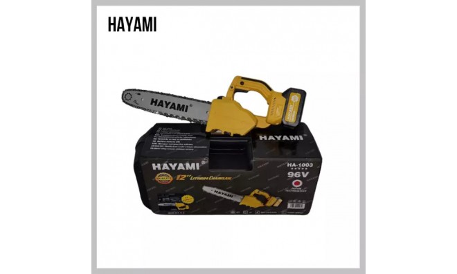 HAYAMI 12'' 96V akkus láncfűrész