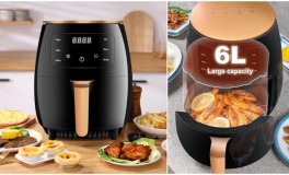 KIMIYO LCD kijelzős Air Fryer 6L