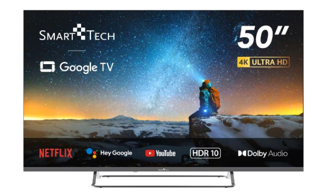 Smarttech 50'' SMART UHD Google TV