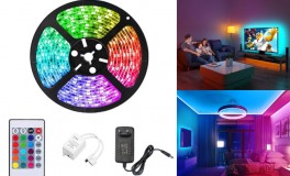 5M RGB LED Szalag+távirányító