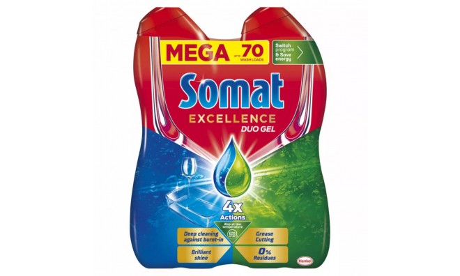 Somat Excellence Duo Gel 2x630 ml