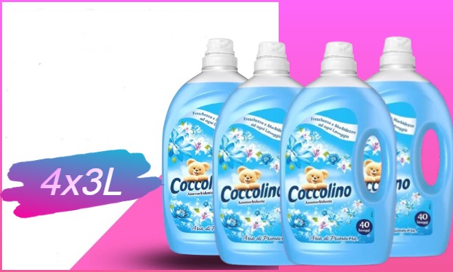 4x3 L Coccolino öblítő Megapack