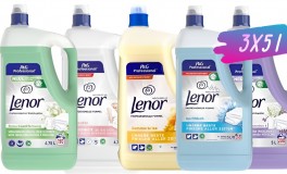 Lenor öblítő 3 X 5 liter MEGAPACK