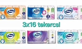 3 x16 t. Zewa XXL Pack toalettpapír