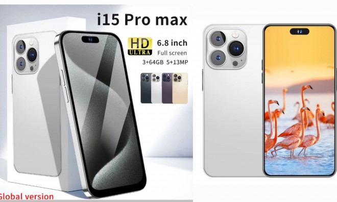 i15proMax 4G okostelefon 3GB+64GB 2