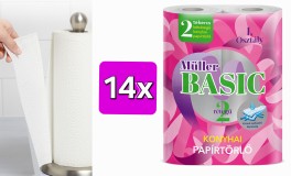 MÜLLER Basic 14x2 tek. Papírtörlő