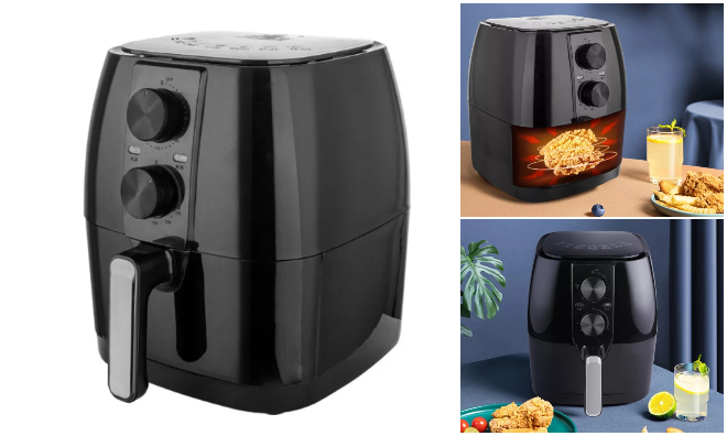 Airfryer 4,5L légkeverése sütő