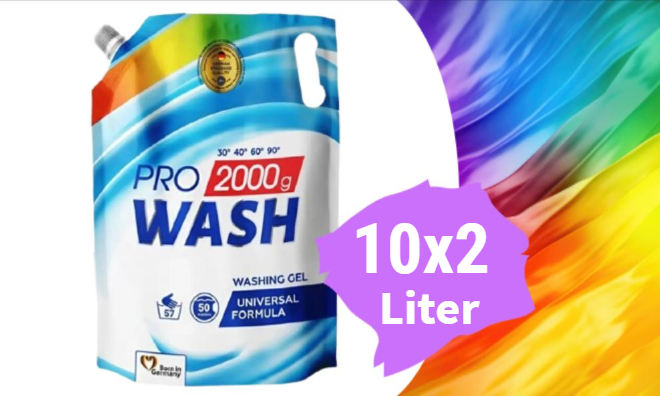 20L PRO WASH univerzális mosógél