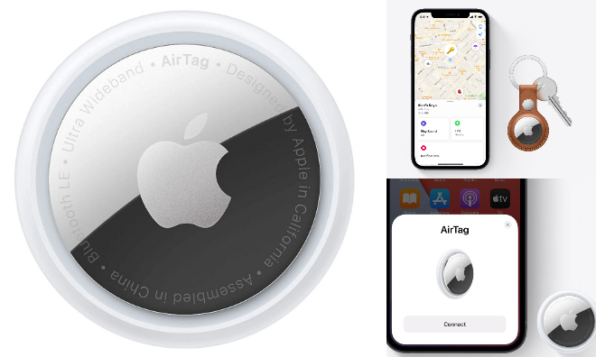 Apple AirTag jellegű nyomkövető