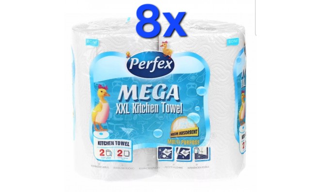 BONI PERFEX Papírtörlő 8x2db