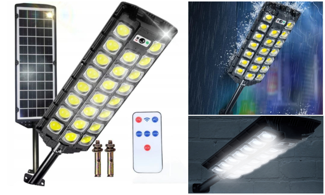 Extra erős solar lámpa 20 COB LED