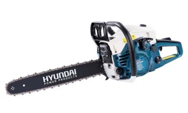 Hyundai 52 cm3 benzines láncfűrész