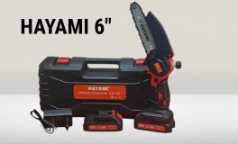 HAYAMI 6'' 2 akkus láncfűrész 48V