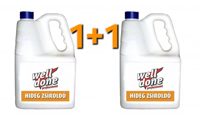 1+1 Well Done Hideg Zsíroldó (2x5L)