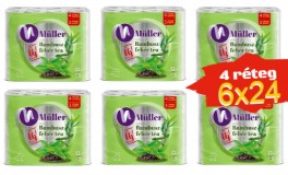 MüllerLux 4 rétegű WC papír 6x24 Db