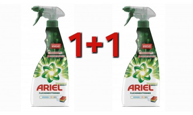 2x750 ml Ariel Diamond Bright