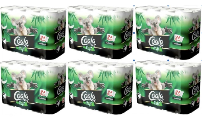 6x24db 3 rétegű Coala Soft WC papír