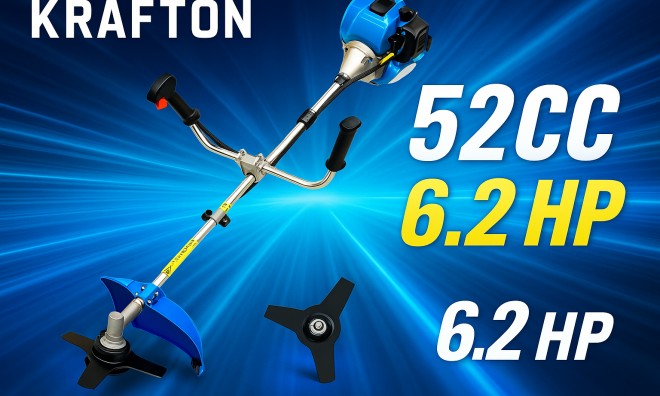 KRAFTON benzines fűkasza 52cc