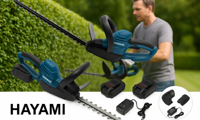 Hayami 48V akkumulátoros sövényvágó