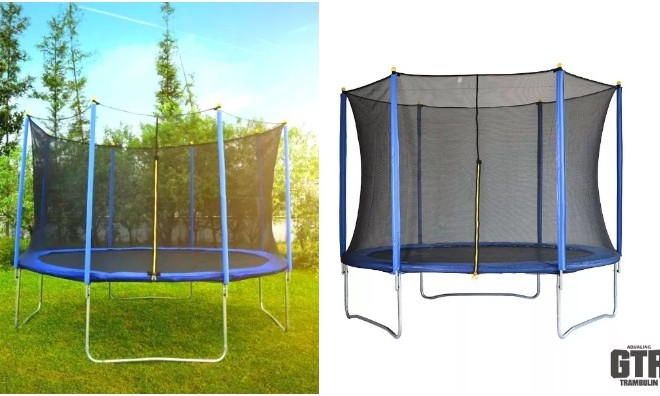 GTR PRO Trambulin védőhálóval 244cm