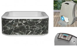 Avenli Oslo márvány mintás jakuzzi
