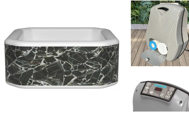 Avenli Oslo márvány mintás jakuzzi