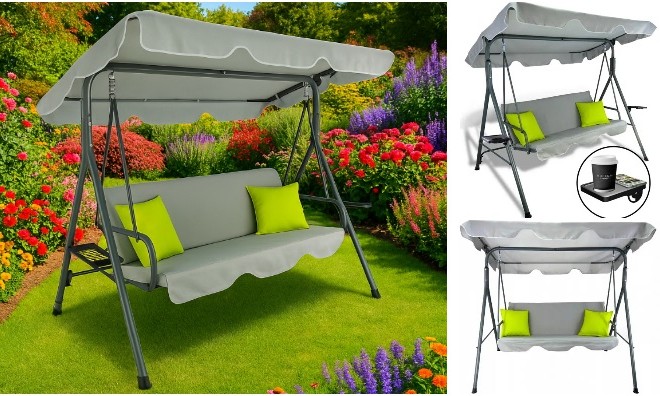 GardenLine Kerti hintaágy párnával