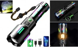 OKEZU KH-W515 Erős Fényű Zseblámpa