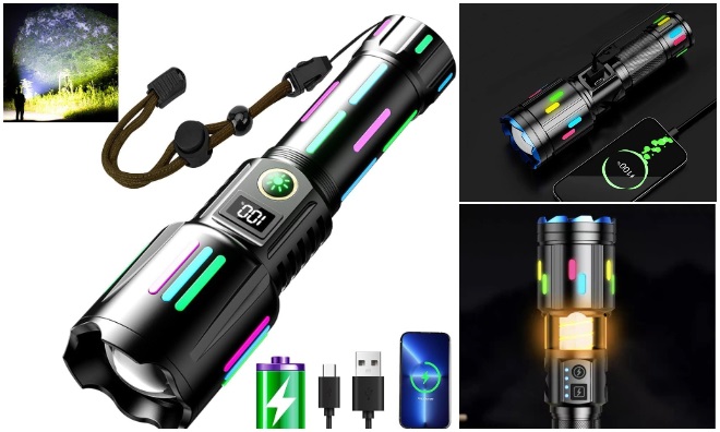 OKEZU KH-W515 Erős Fényű Zseblámpa