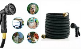 Nyomásra táguló Pro+ locsolócső 22m