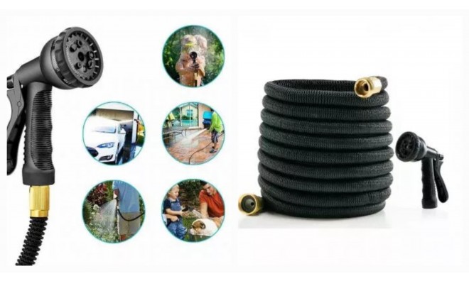 Nyomásra táguló Pro+ locsolócső 22m