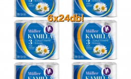 MÜLLER Kamilla 6x24 tek. WC papír