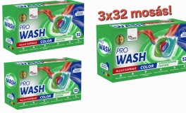 3x ProWash Color mosókapszula 32db