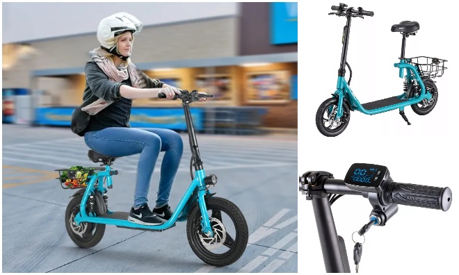 Elektromos Roller levehető üléssel