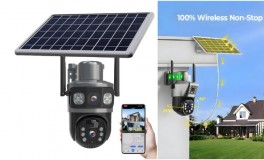 Intelligens 4G HD PTZ solar kamera