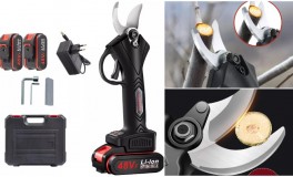 Leo tools 2 akkus metszőolló 48V