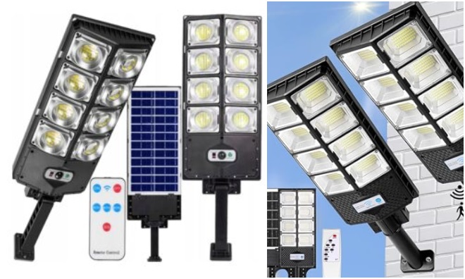 240 LED kültéri napelemes lámpa