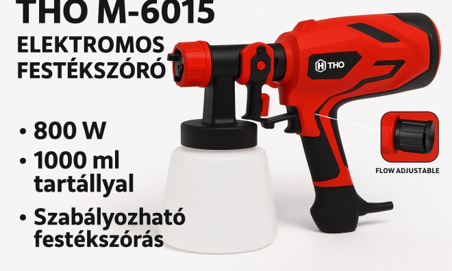 THO Elektromos Festékszóró – 800W