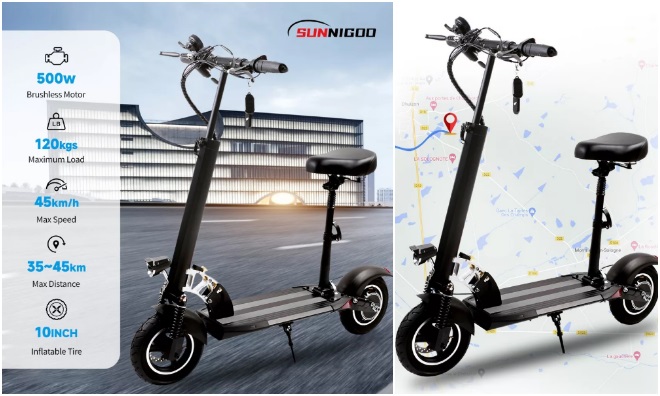 BigSpeed Elektromos roller 45km/h