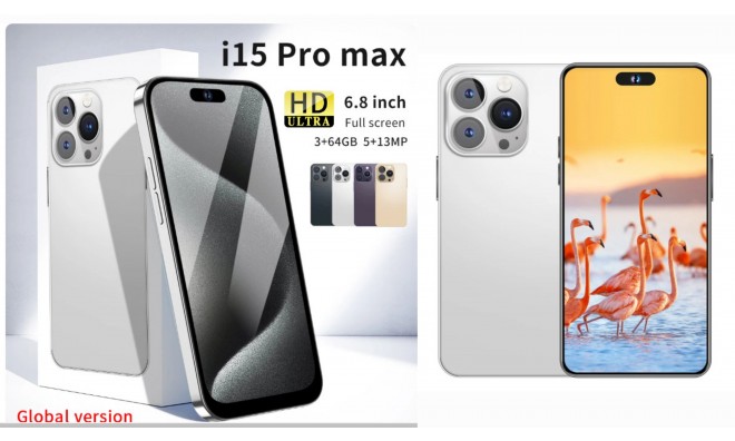 i15proMax 4G okostelefon 3GB+64GB 2