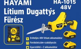 HAYAMI HA-1015–48V Lítium Dugattyú