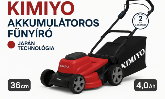 KIMIYO – 40V Akkumulátoros Fűnyíró