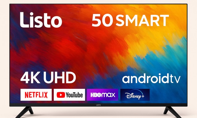 Listo 50'' SMART Android TV– 4K UHD