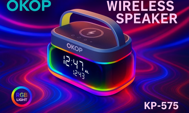 Vezeték nélküli RGB hangszóró – 15W
