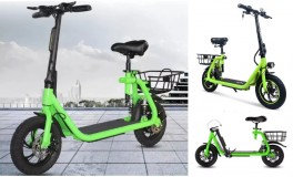 Elektromos Roller levehető üléssel